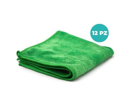 Panno Microfibra Iris  Mis. 40x40 GTS  Assorbente e Versatile –  4 Colori - CF da 12 Pezzi