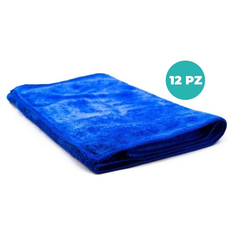 Panno Microfibra Iris  Mis. 40x40 GTS  Assorbente e Versatile –  4 Colori - CF da 12 Pezzi