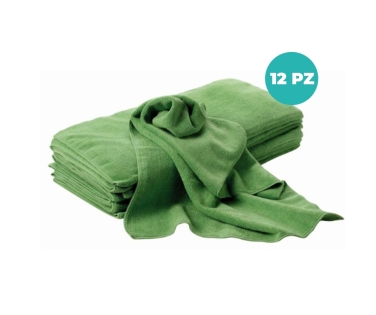 Panno Microfibra Pavimenti 50x70 cm – Blu e Verde , Lavabile e Assorbente