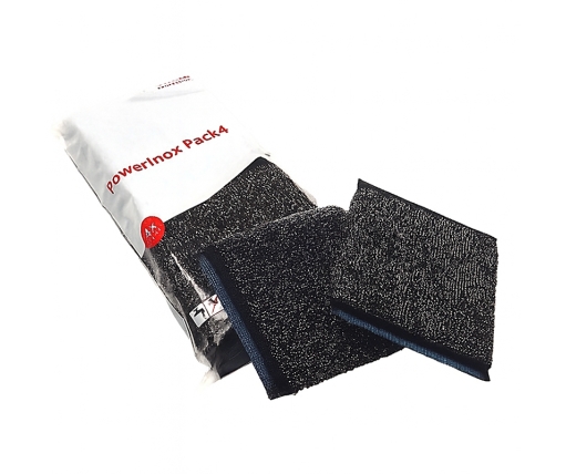 Spugna Abrasiva Power Inox Vileda – Confezione 4 Pezzi per Acciaio e Superfici Resistenti