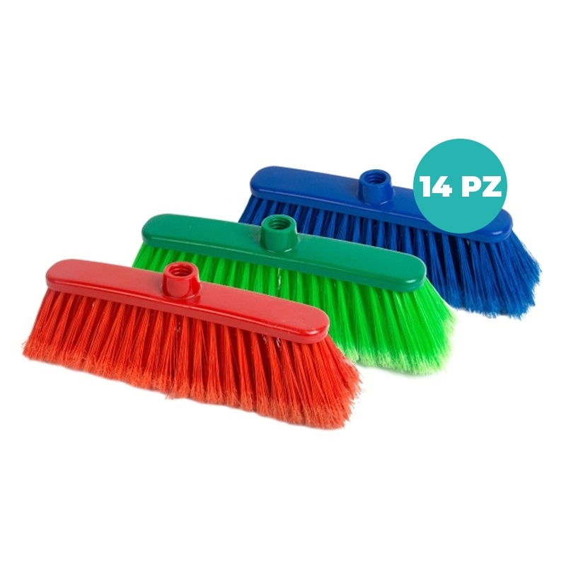 Scopa New Luana Euroscope – CT DA 14 PZ -Setole in nylon per pulizia professionale Scopa New Luana Euroscope – CT DA 14 PZ -Setole in nylon per pulizia professionale