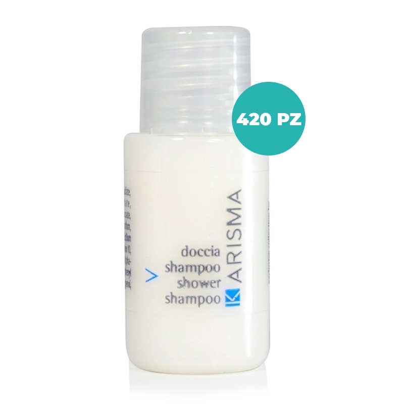 Doccia Shampoo Karisma 20 ml – Cartone da 420 Flaconi Monodose Doccia Shampoo Karisma 20 ml – Cartone da 420 Flaconi Monodose
