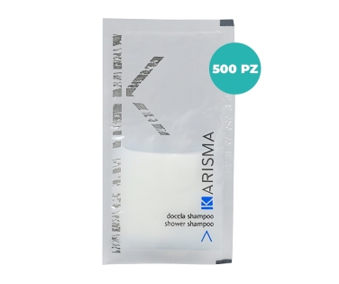 Bustina Doccia Shampoo Karisma 10 ml – 500 pz | Kit Cortesia Hotel