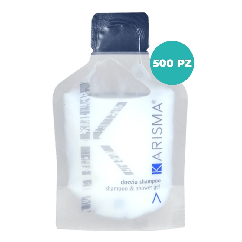 Bustina Shampoo Doccia Stand Up Karisma 20 ml – Cartone da 500 pezzi