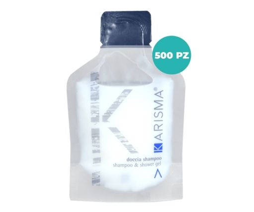 Bustina Shampoo Doccia Stand Up Karisma 20 ml – 500 pz | Kit Cortesia Hotel