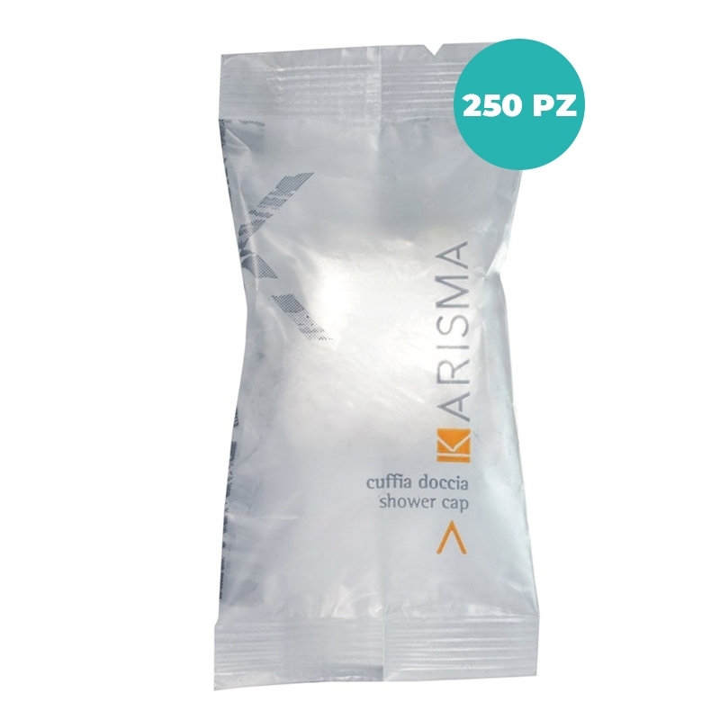Cuffia Doccia Karisma – Flow Pack Confezione da 250 pezzi Cuffia Doccia Karisma – Flow Pack Confezione da 250 pezzi