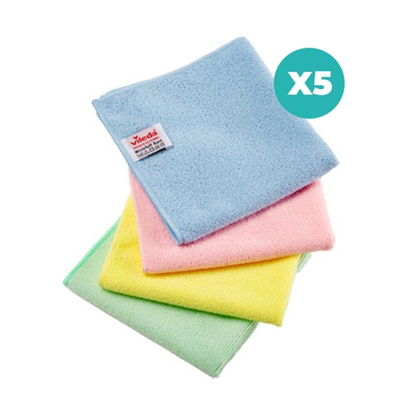 MicroTuff Base – Panno in Microfibra Multiuso Vileda | Alta Durabilità e Pulizia Efficace