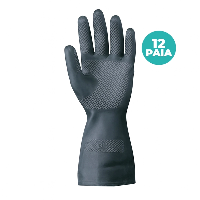 Guanto Professionale Strong Hand – Neoprene/Lattice – Idoneo al Contatto Alimentare- CF da 12 Paia