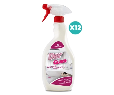 Day Glam Detergente Anticalcare Profumato Elimina Aloni Pronto all’Uso per Bagno 750 ML - CT DA 12 PZ