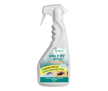 ONLY PY RTU 750 ml Insetticida Naturale | Cimici e Zanzare