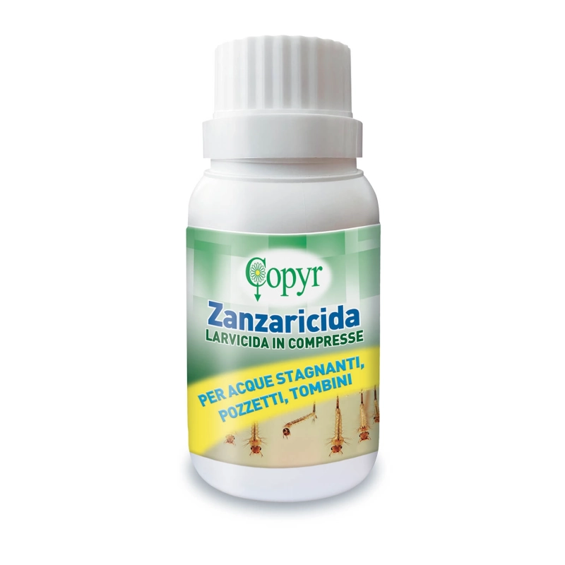Larvicida Zanzare in Compresse PROXILAR | Pyriproxyfen Antilarvale per Tombini e Acqua Stagnante Larvicida Zanzare in Compresse PROXILAR | Pyriproxyfen Antilarvale per Tombini e Acqua Stagnante