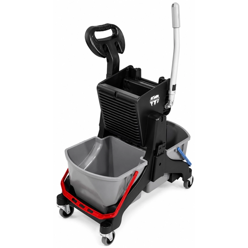 Carrello Strizzatore Numatic MM 1616Bi con Doppio Secchio da 15 Litri Carrello Strizzatore Numatic MM 1616Bi con Doppio Secchio da 15 Litri
