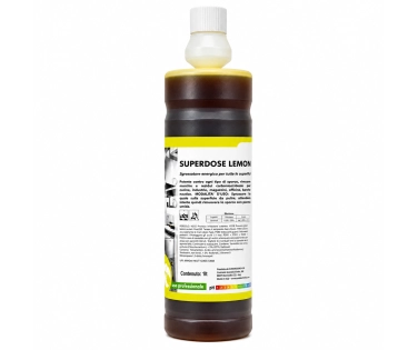 Sgrassatore Superconcentrato Lemon Professionale | Superdose ad Alta Efficacia