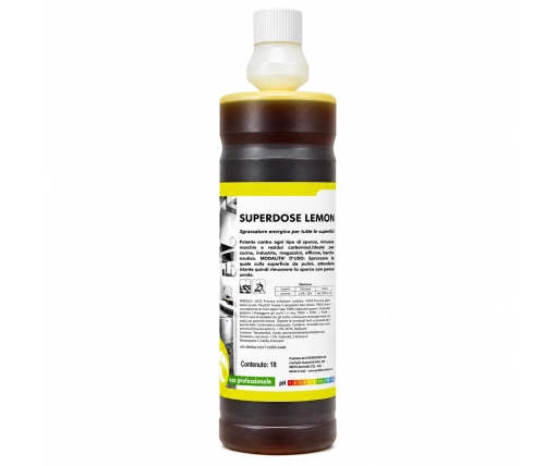 Sgrassatore Superconcentrato Lemon Professionale | Superdose ad Alta Efficacia