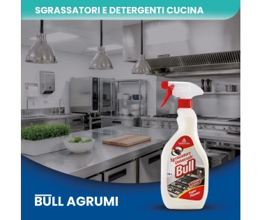 BULL sgrassatore universale al profumo di Agrumi 750 ML - CT DA 12 PZ