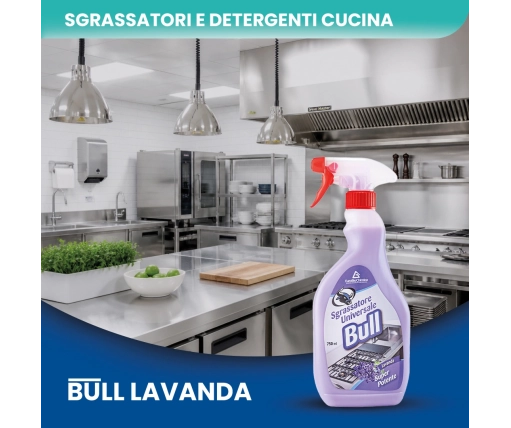 BULL sgrassatore universale al profumo di Lavanda 750 ML - CT DA 12 PZ
