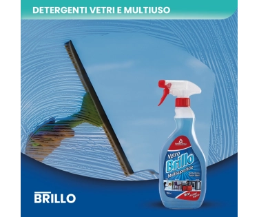 Brillo – Detergente multiuso vetri e superfici lavabili - CT DA 12 PZ
