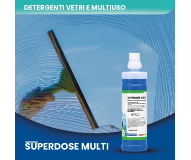 Detergente Multiuso Super Concentrato Superdose Multi 1 KG| Per Vetri e Superfici Lavabili