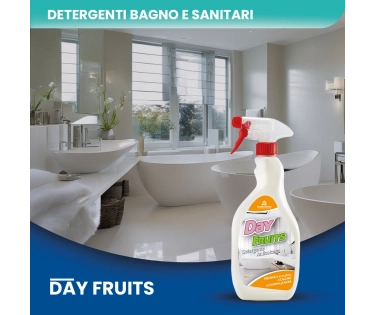 Day Fruits Detergente Anticalcare Profumato Pronto all’Uso per Bagno 750 ML - CT DA 12 PZ