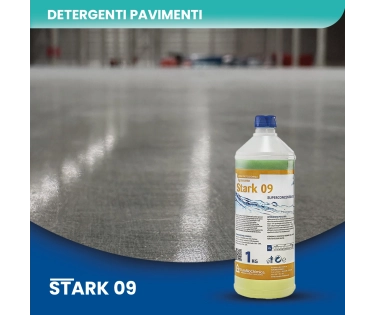 Stark09 – Sgrassante Superconcentrato Bistrato per Pulizie Industriali 1 KG - CT DA 12 PZ