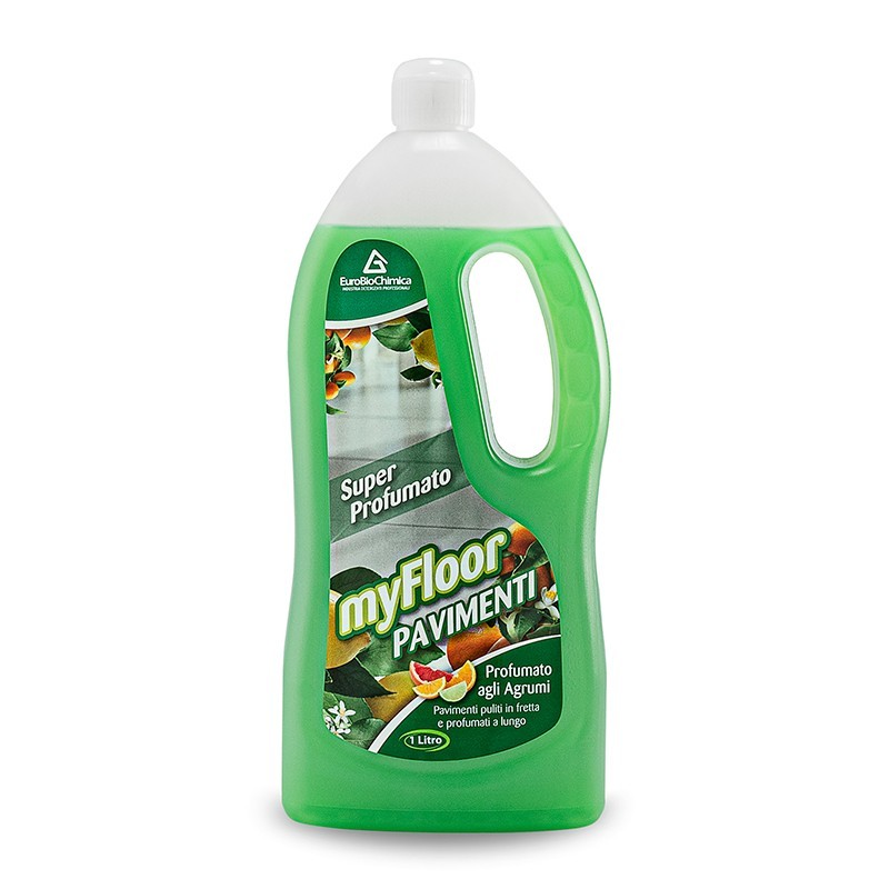 Myfloor – Detergente Lavapavimenti Brillantante Profumato agli Agrumi