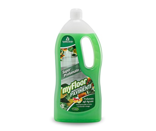 Myfloor –  Detergente Lavapavimenti Brillantante Profumato agli Agrumi