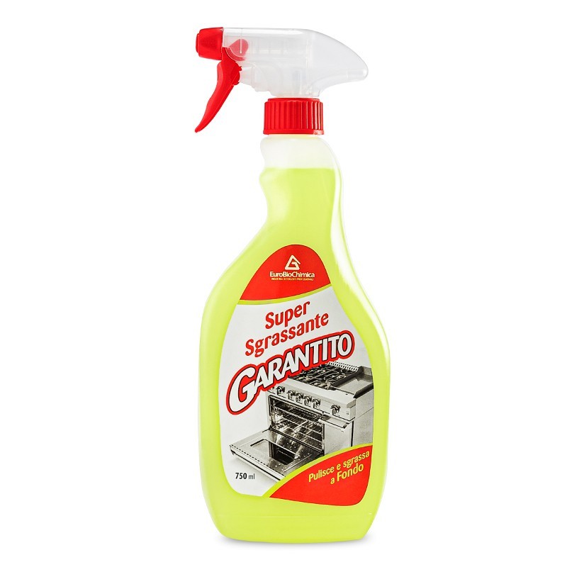 Garantito – Supersgrassante pronto all’uso per qualsiasi tipo di sporco