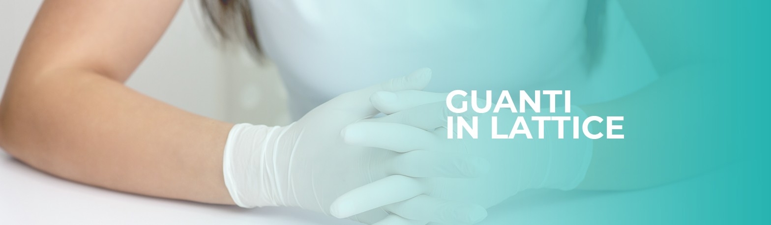 Guanti monouso in lattice