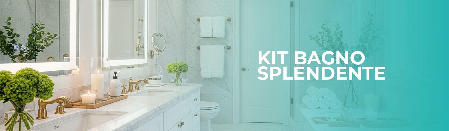 Kit bagno splendente